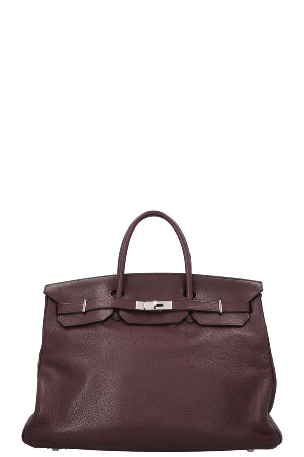 HERMÈS Birkin 40 Retour Clémence Prune