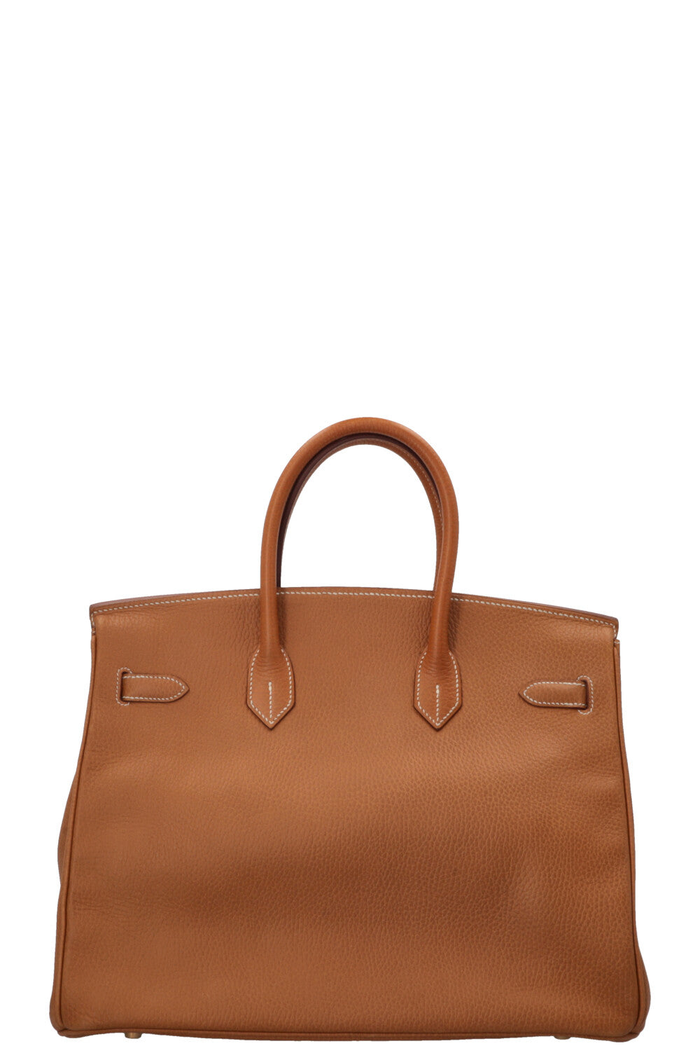 HERMÈS Birkin 35 Retourne Vache Ardennes Or