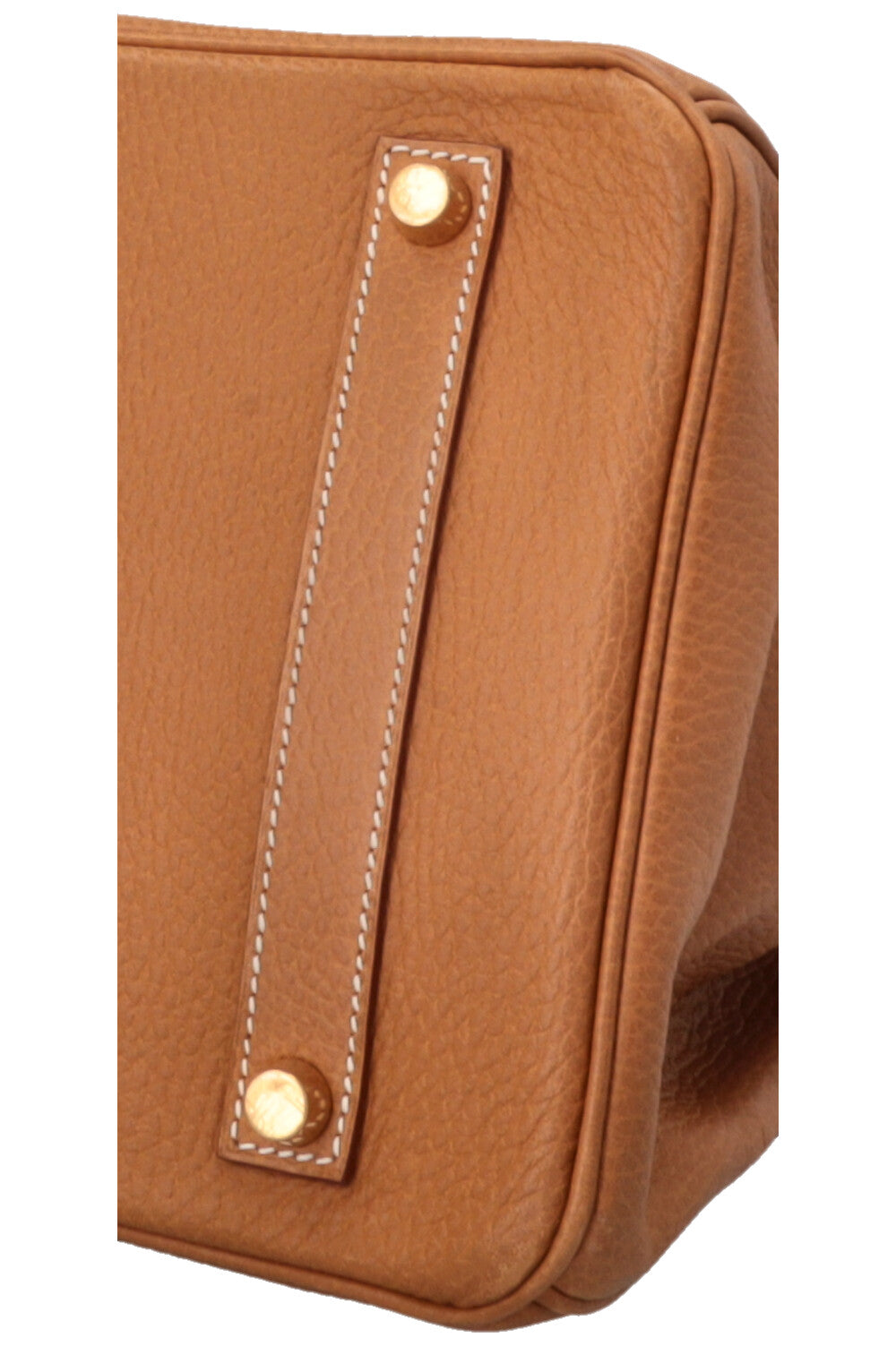 HERMÈS Birkin 35 Retourne Vache Ardennes Or