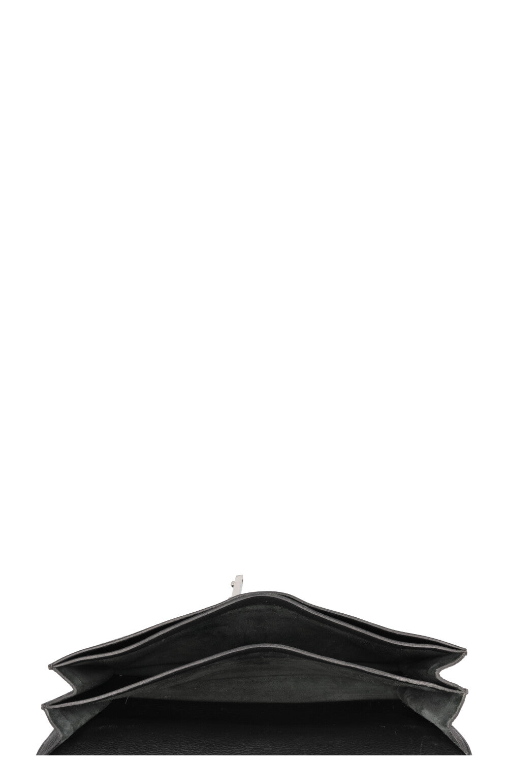 HERMÈS Sac À Dépeche 41 Messenger Bag Clemence Black