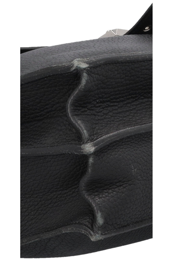 HERMÈS Sac À Dépeche 41 Messenger Bag Clemence Black