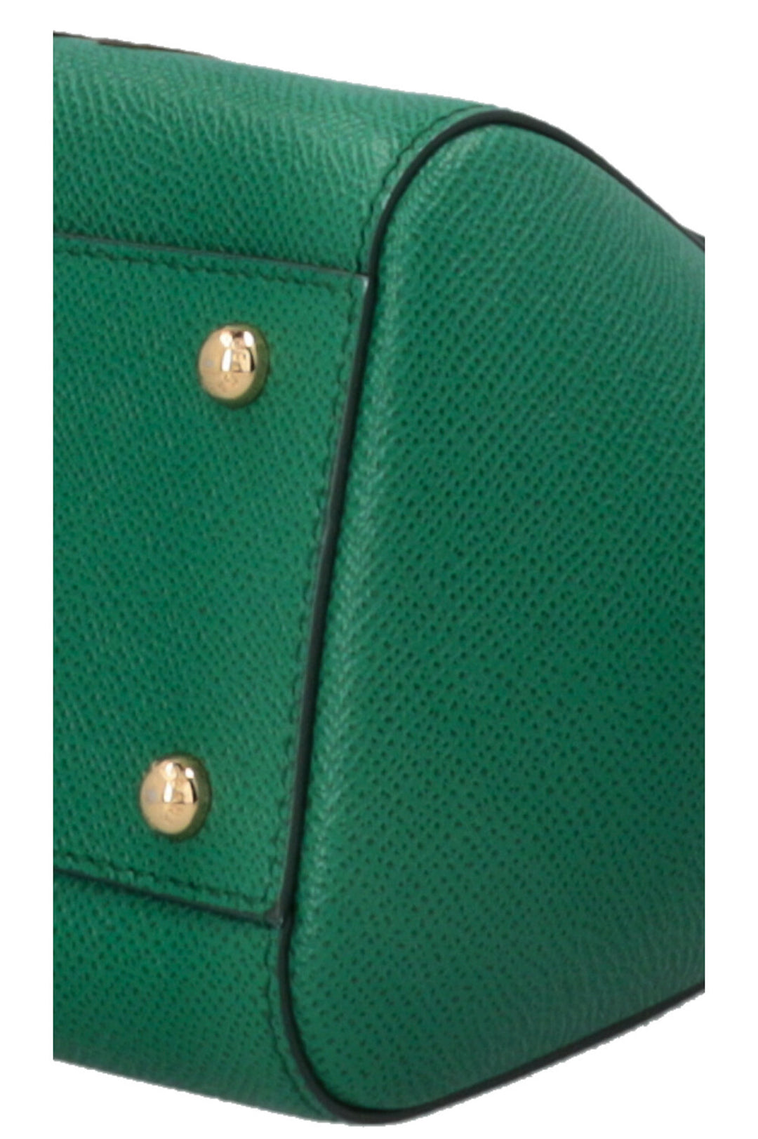 DOLCE&GABBANA Medium Family Patch Sicily Bag Saffiano Green