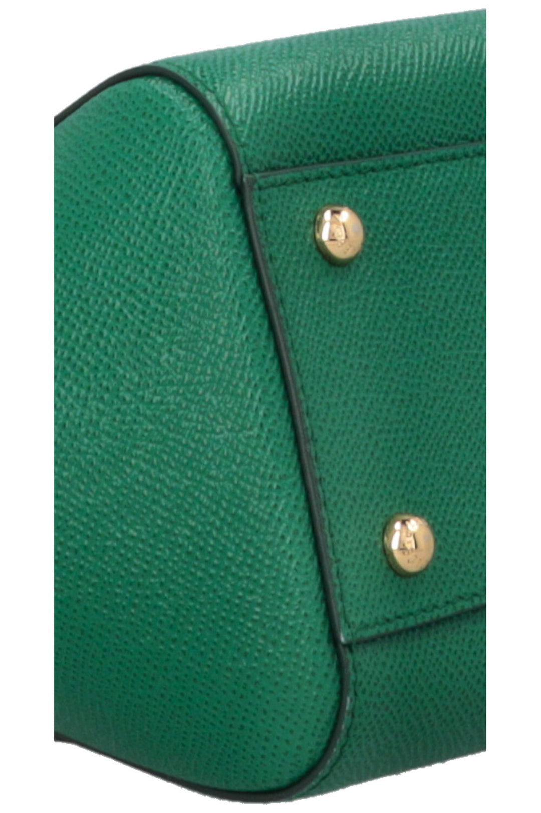 DOLCE&GABBANA Medium Family Patch Sicily Bag Saffiano Green