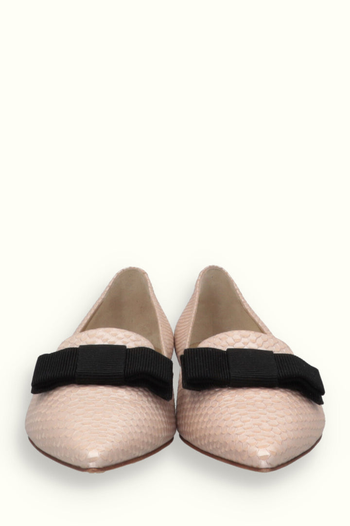 Jimmy Cho Flats Gr 40 Beige