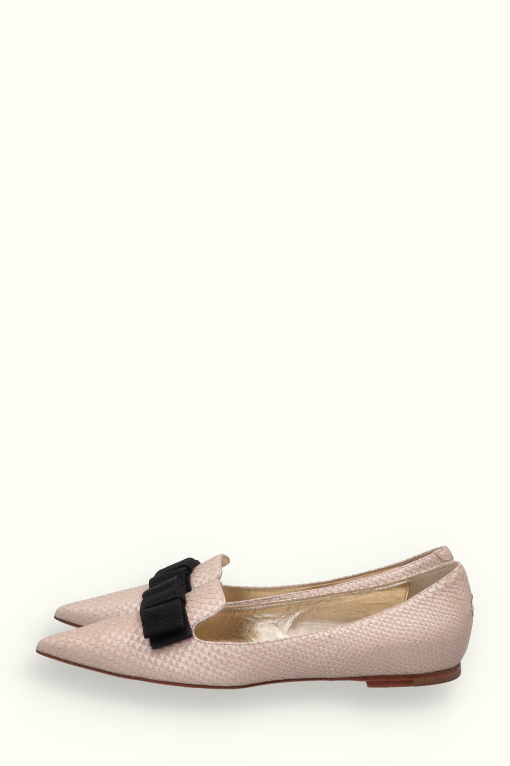 Jimmy Cho Flats Gr 40 Beige