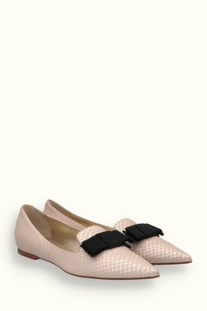 Jimmy Cho Flats Gr 40 Beige
