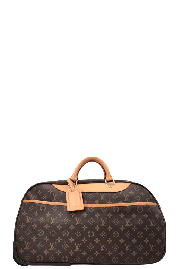 LOUIS VUITTON Eole 50 Rolling Luggage MNG Canvas