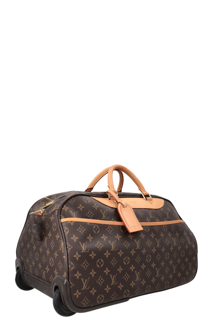 LOUIS VUITTON Eole 50 Rolling Luggage MNG Canvas