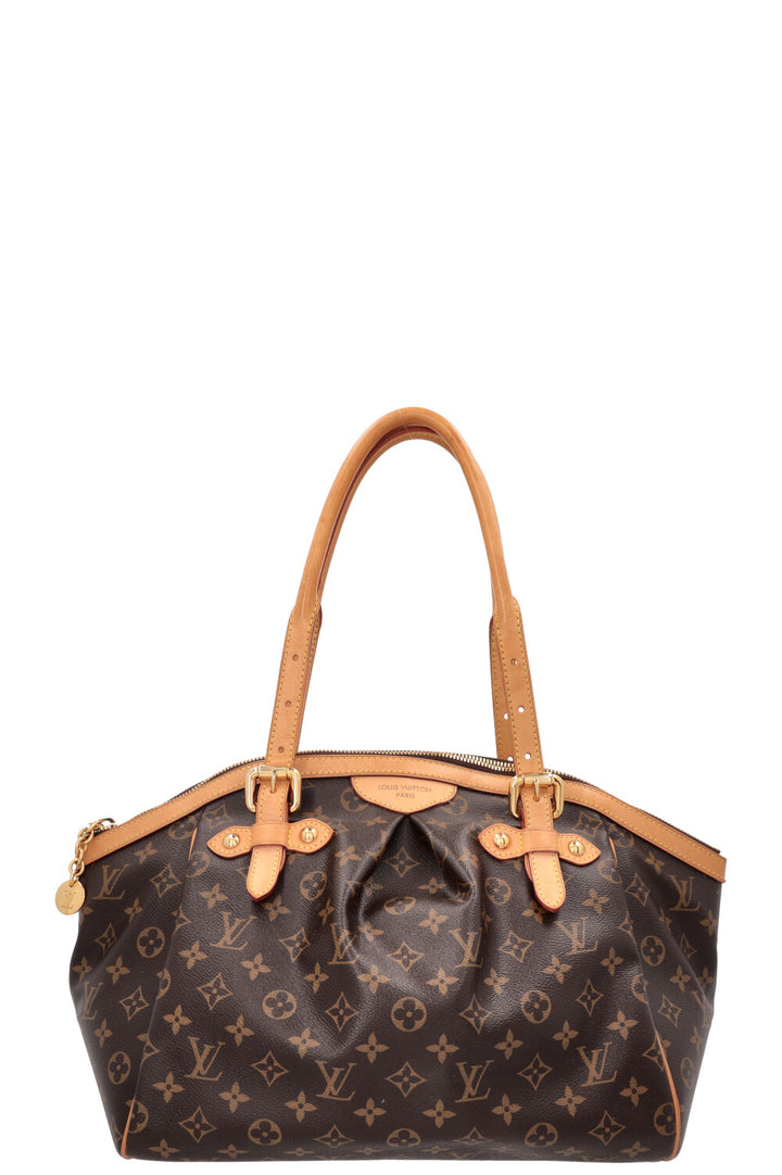 LOUIS VUITTON Tivoli GM Shoulder Bag MNG Canvas