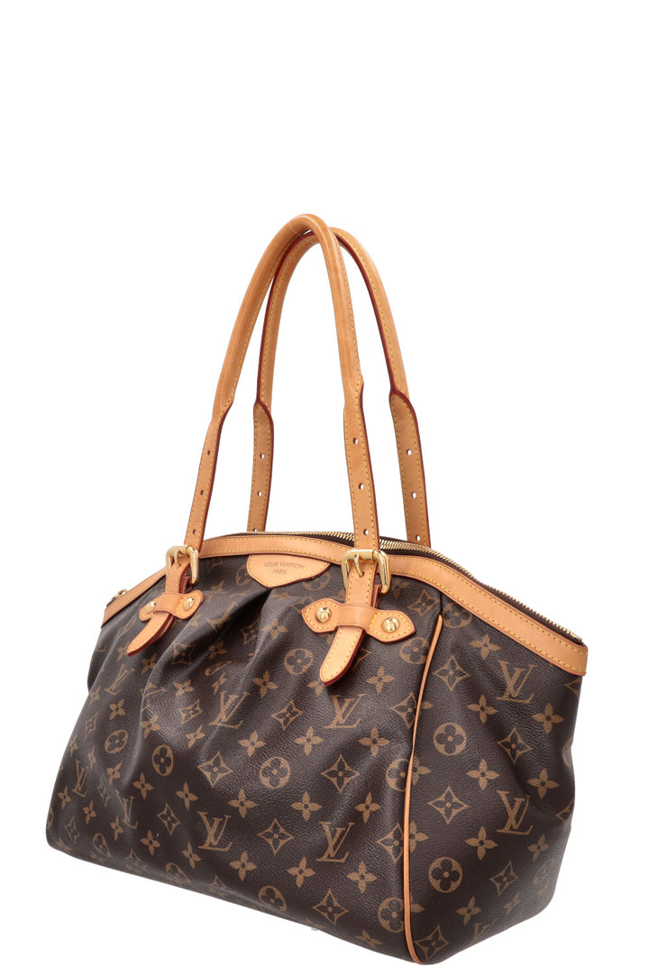 LOUIS VUITTON Tivoli GM Shoulder Bag MNG Canvas
