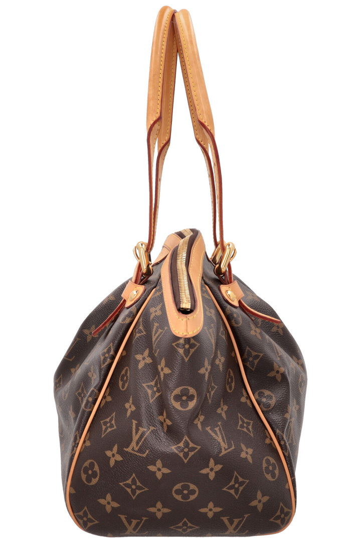 LOUIS VUITTON Tivoli GM Shoulder Bag MNG Canvas