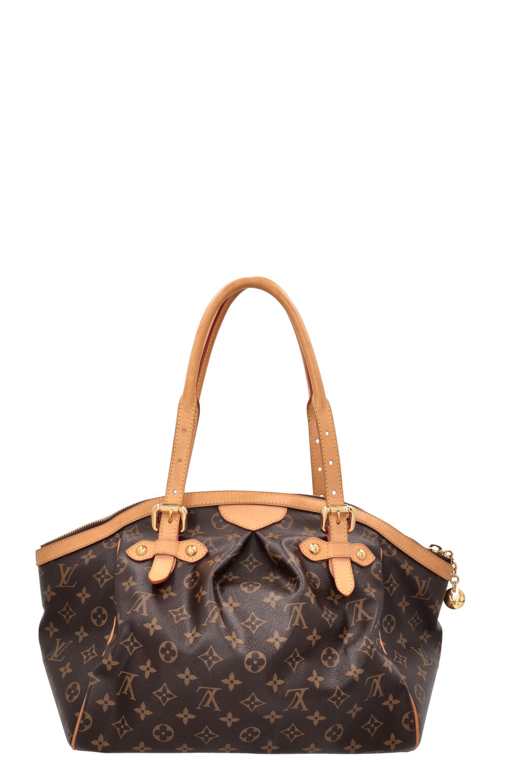LOUIS VUITTON Tivoli GM Shoulder Bag MNG Canvas