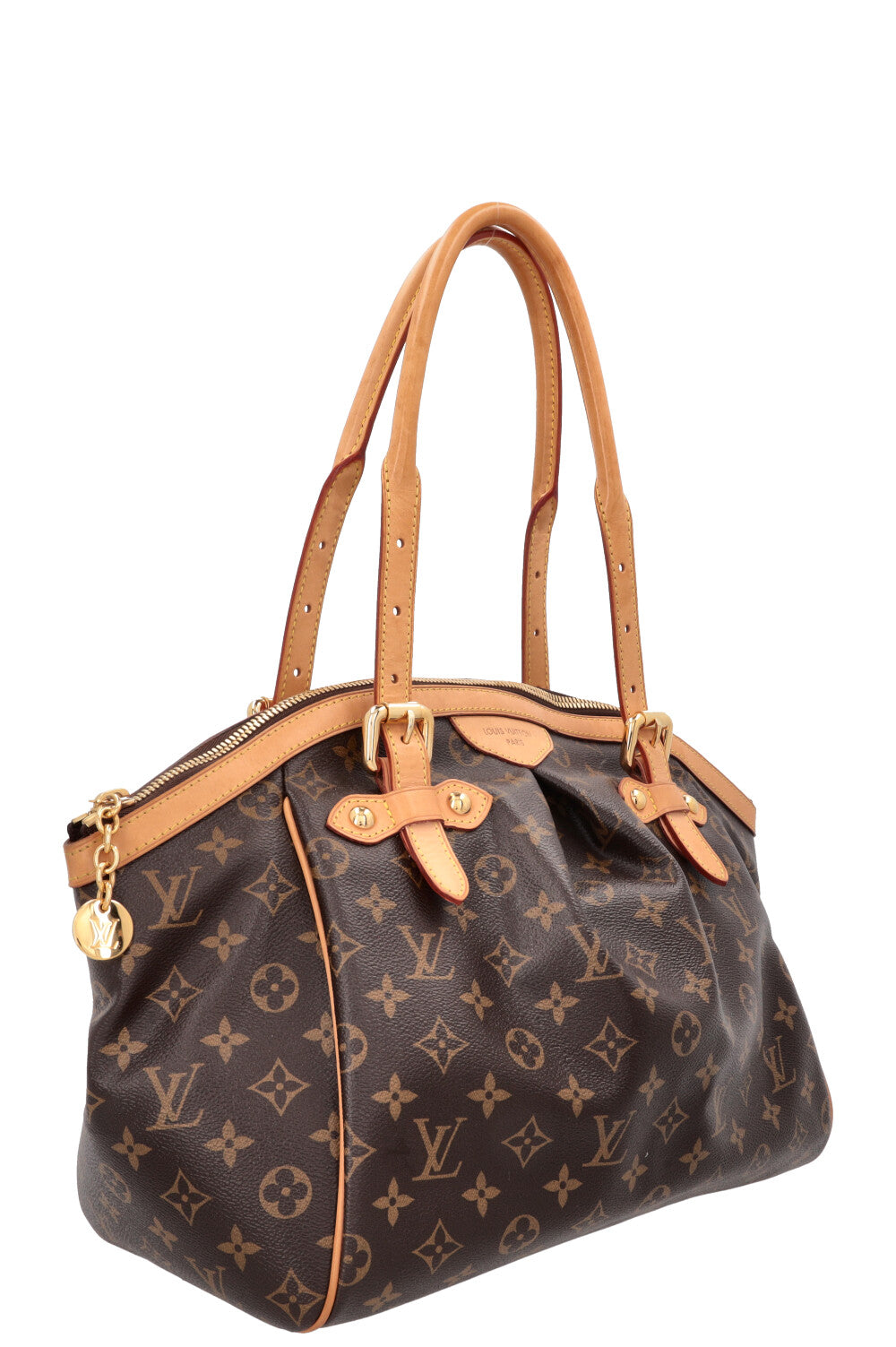 LOUIS VUITTON Tivoli GM Shoulder Bag MNG Canvas
