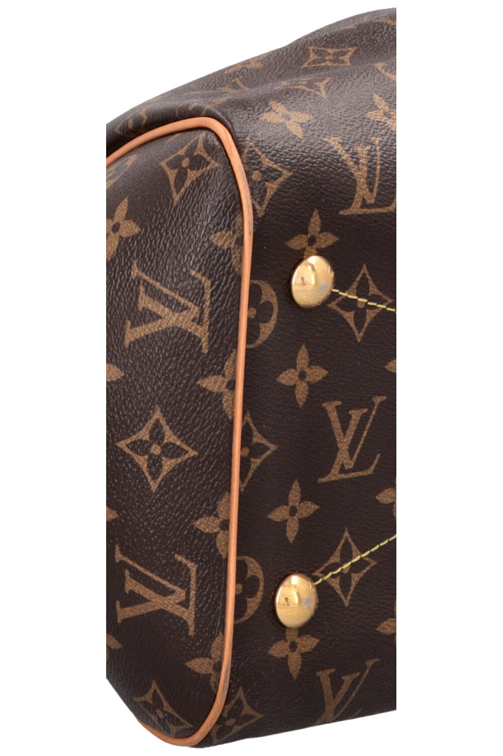 LOUIS VUITTON Tivoli GM Shoulder Bag MNG Canvas