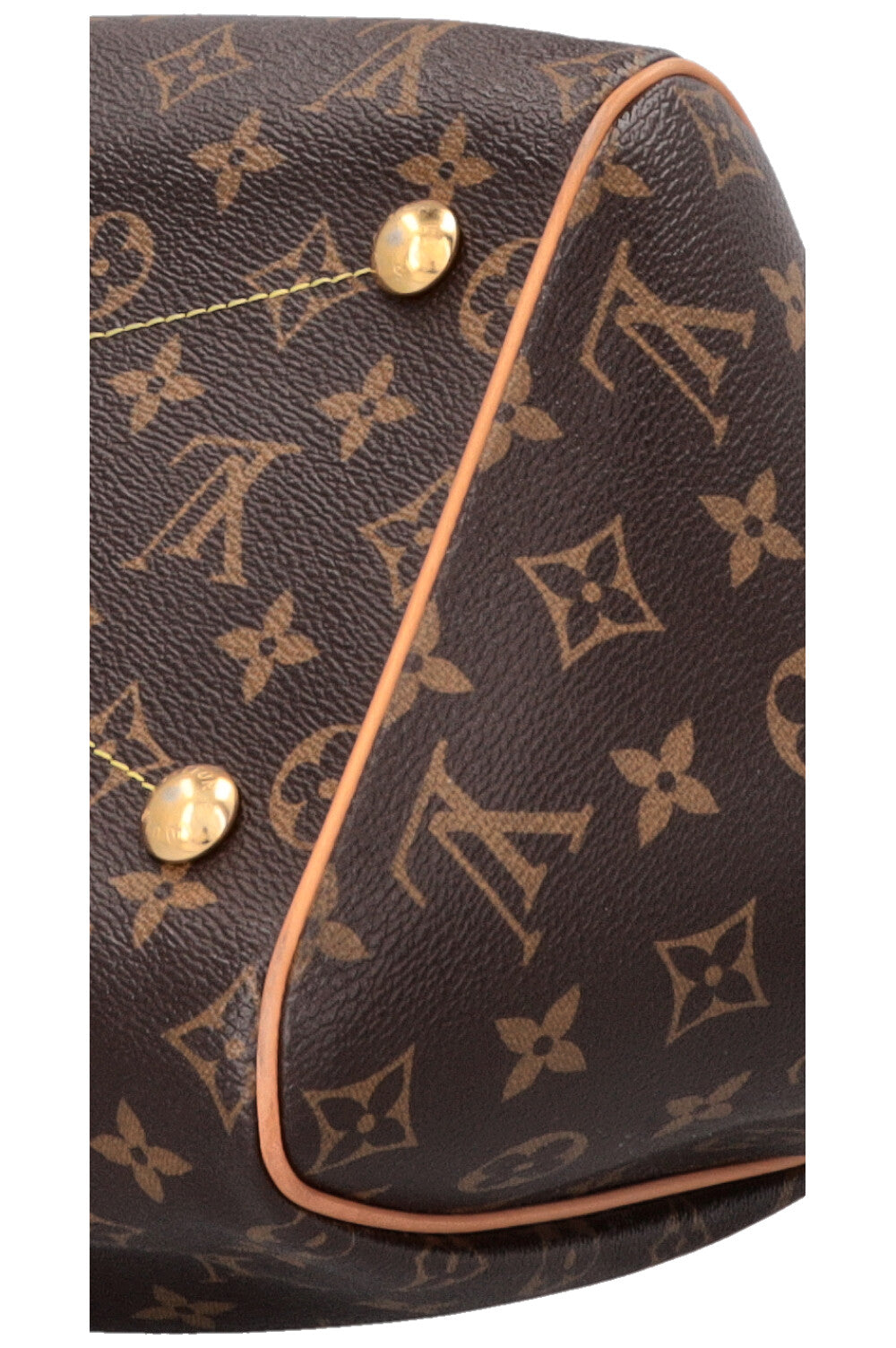 LOUIS VUITTON Tivoli GM Shoulder Bag MNG Canvas