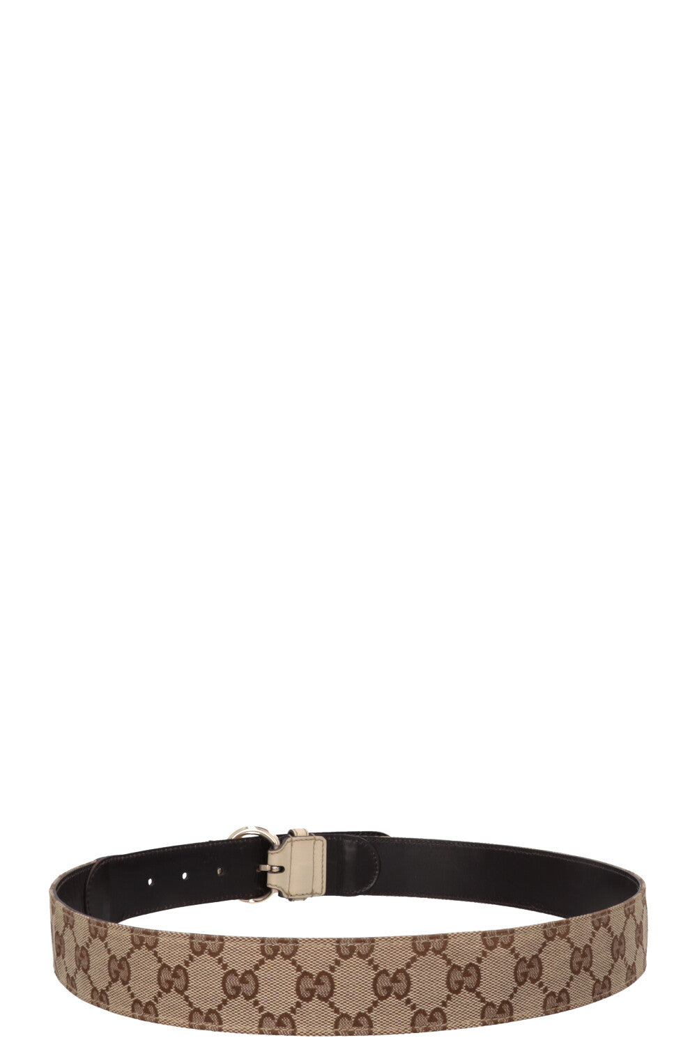 GUCCI GG Supreme Belt White