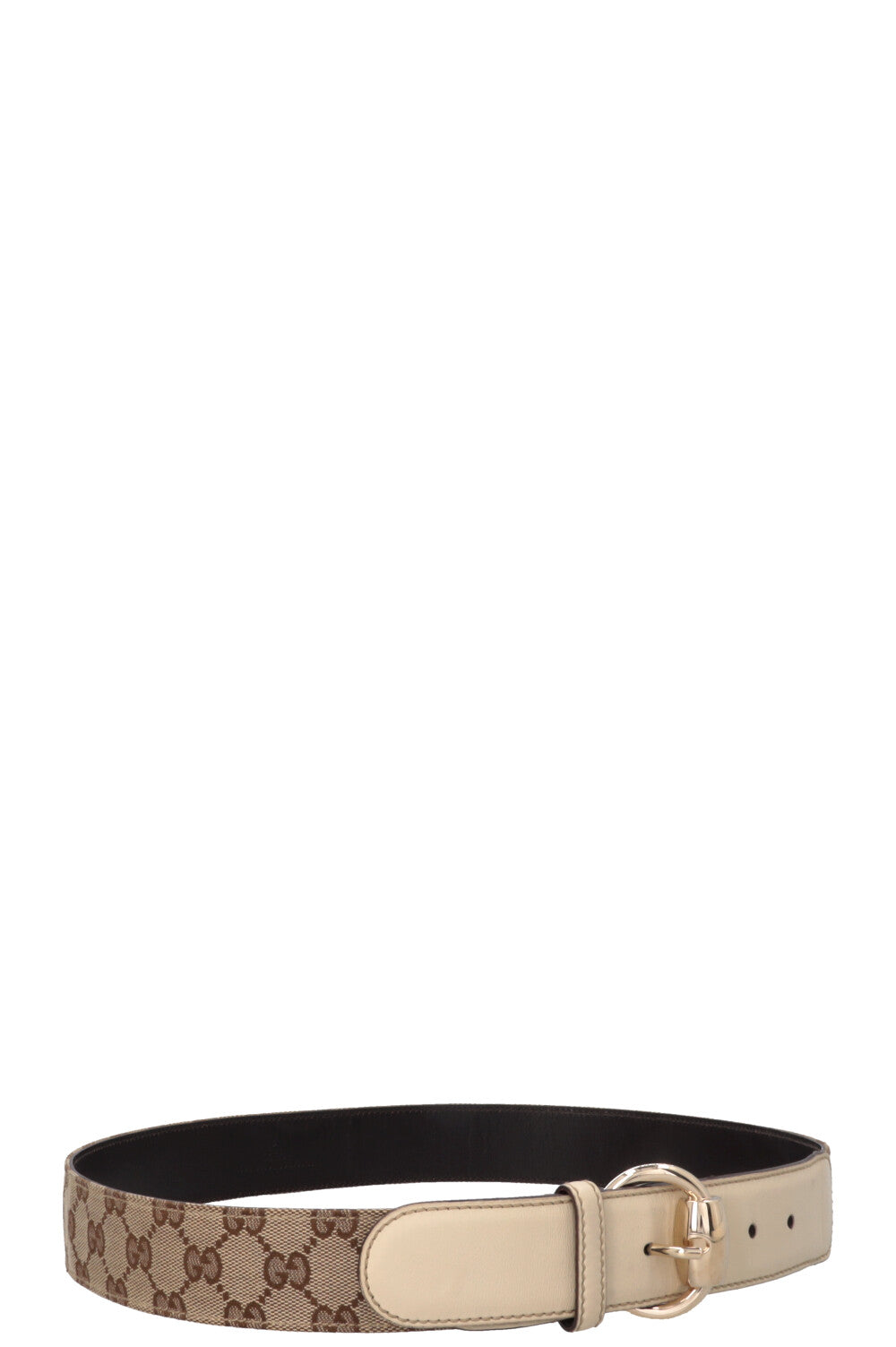 GUCCI GG Supreme Belt White