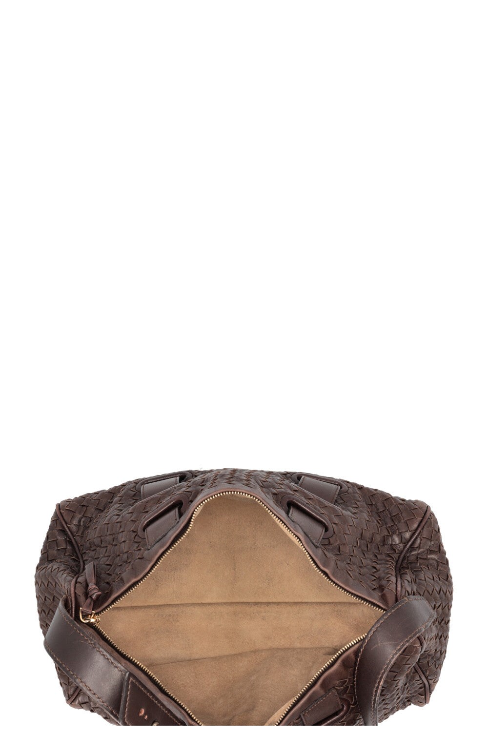 BOTTEGA VENETA Sac Accordéon Intrecciato Marron