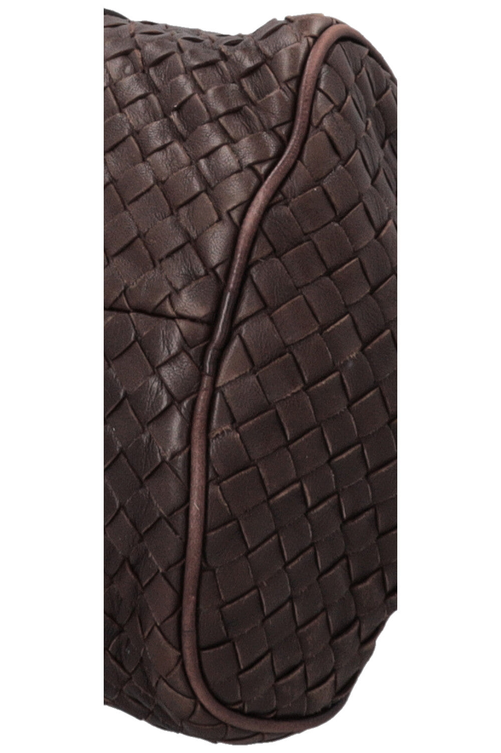 BOTTEGA VENETA Sac Accordéon Intrecciato Marron