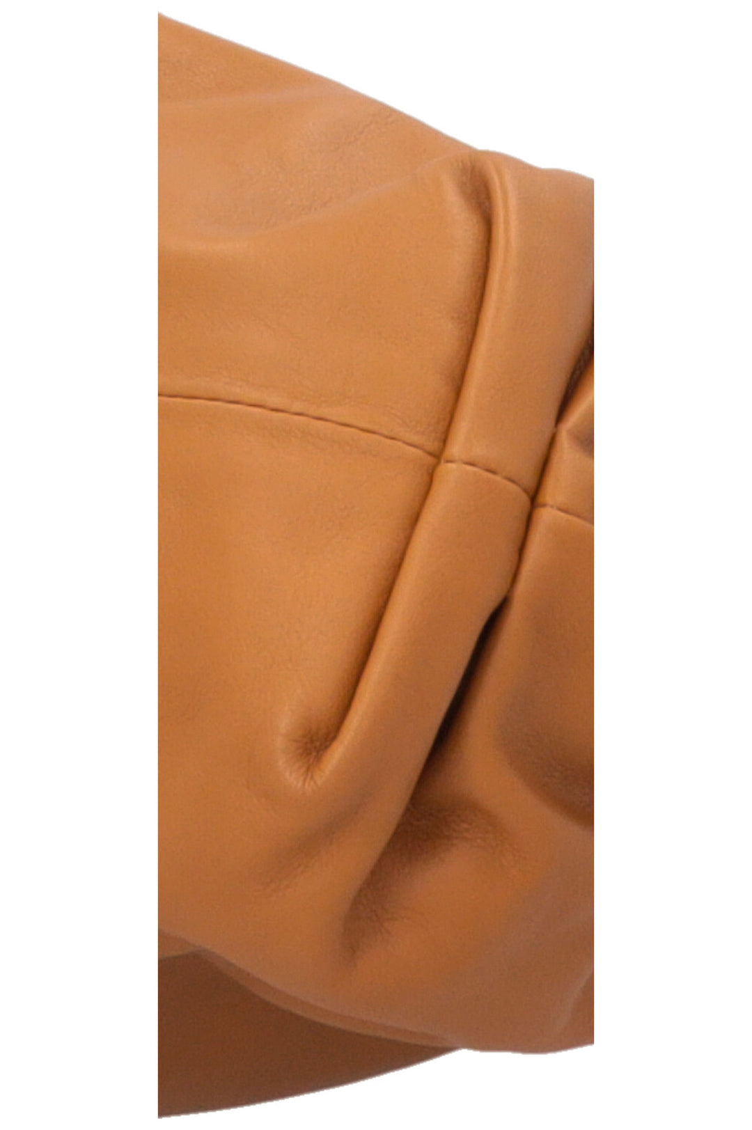 BOTTEGA VENETA The Pouch Clutch Camel