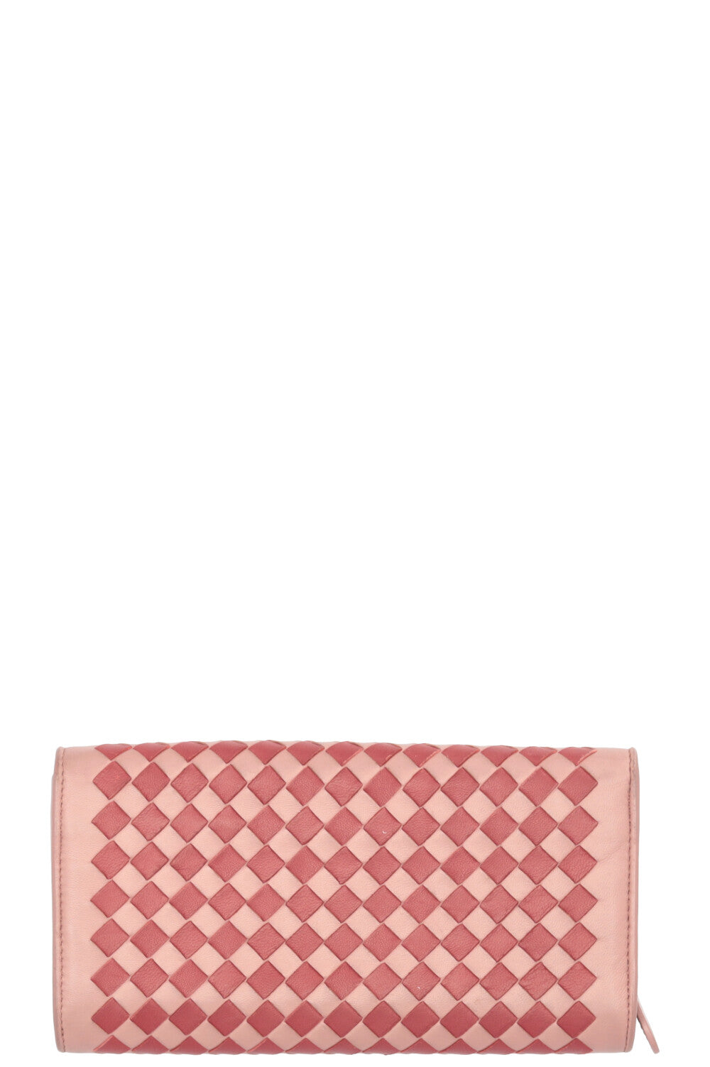 BOTTEGA VENETA Intrecciato Long Wallet Pink