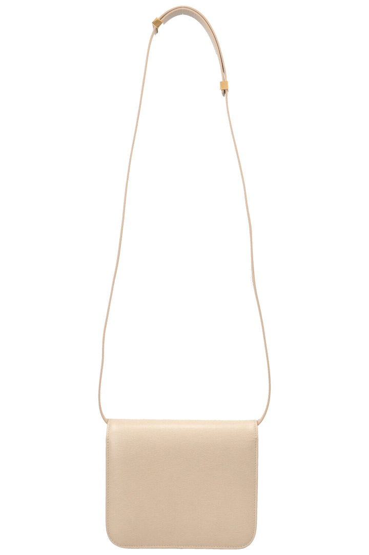 Sac bandoulière CELINE Classic Box Teen en lin