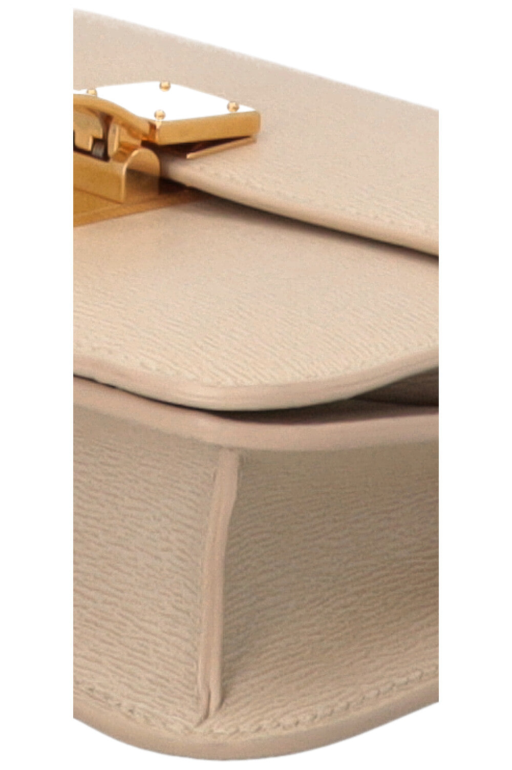 Sac bandoulière CELINE Classic Box Teen en lin