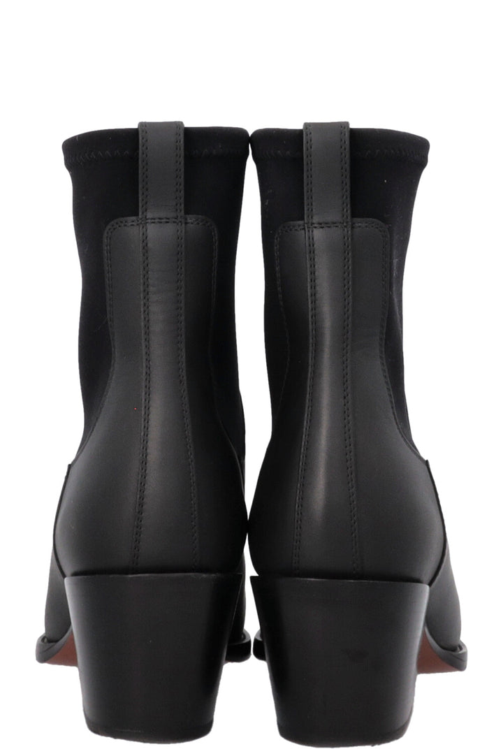 Bottes CHRISTIAN DIOR LA Star en cuir noir