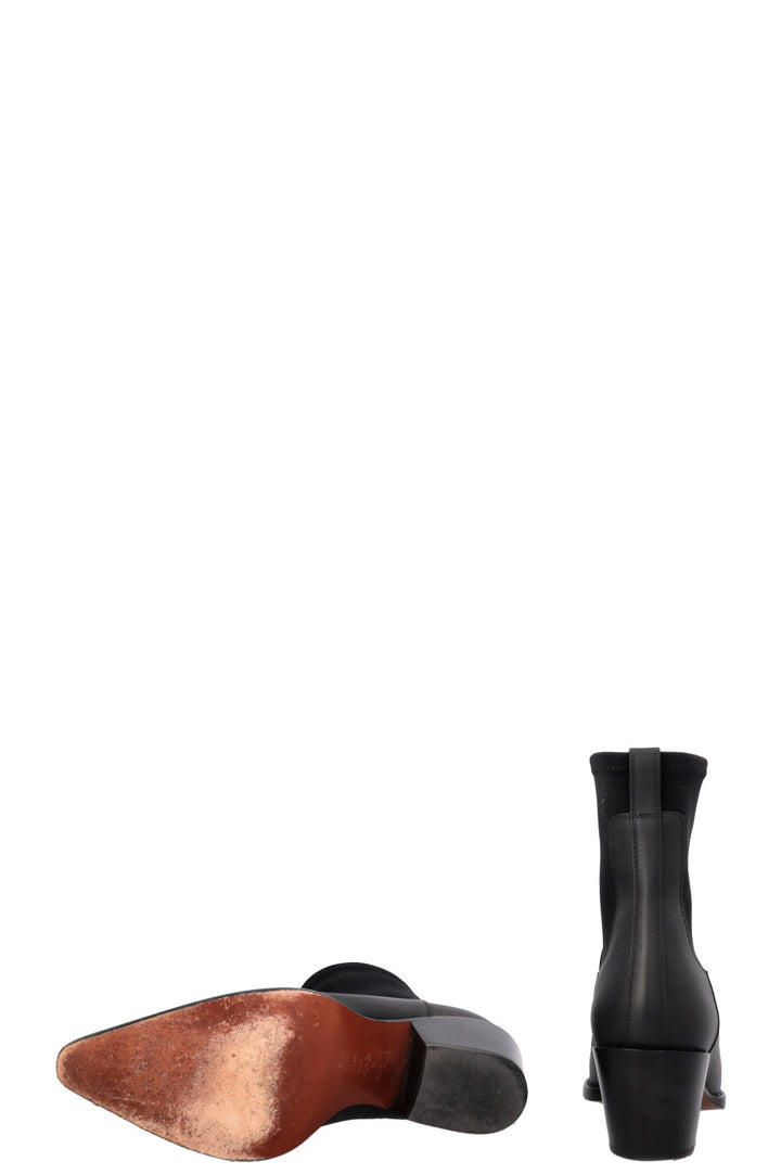 Bottes CHRISTIAN DIOR LA Star en cuir noir
