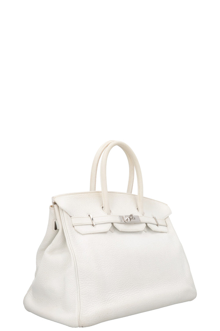 HERMÈS Birkin 35 Togo White