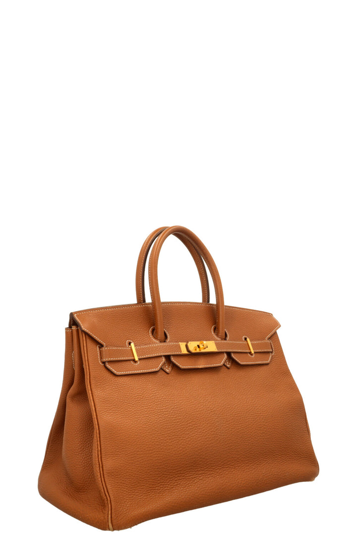 HERMÈS Birkin 35 Togo Gold