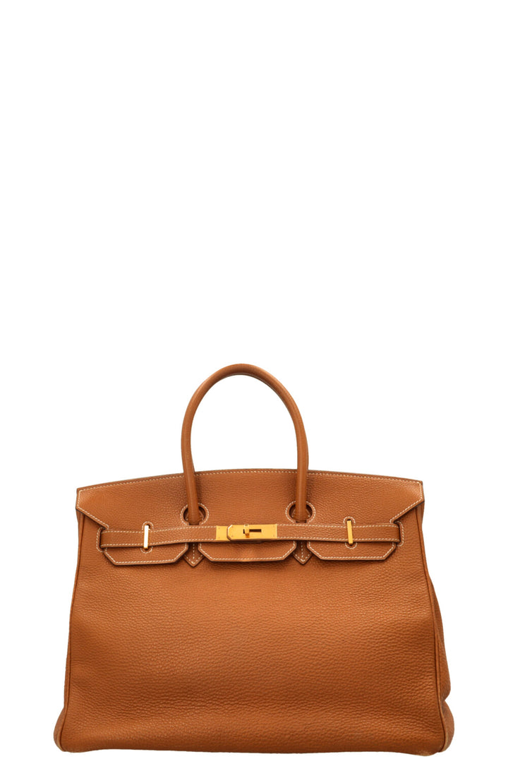HERMÈS Birkin 35 Togo Gold