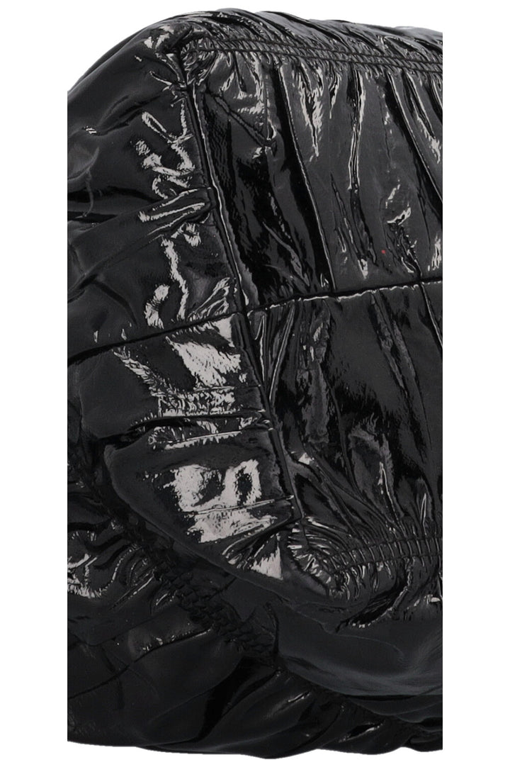 PRADA Vernice Gaufre Tote Patent Black