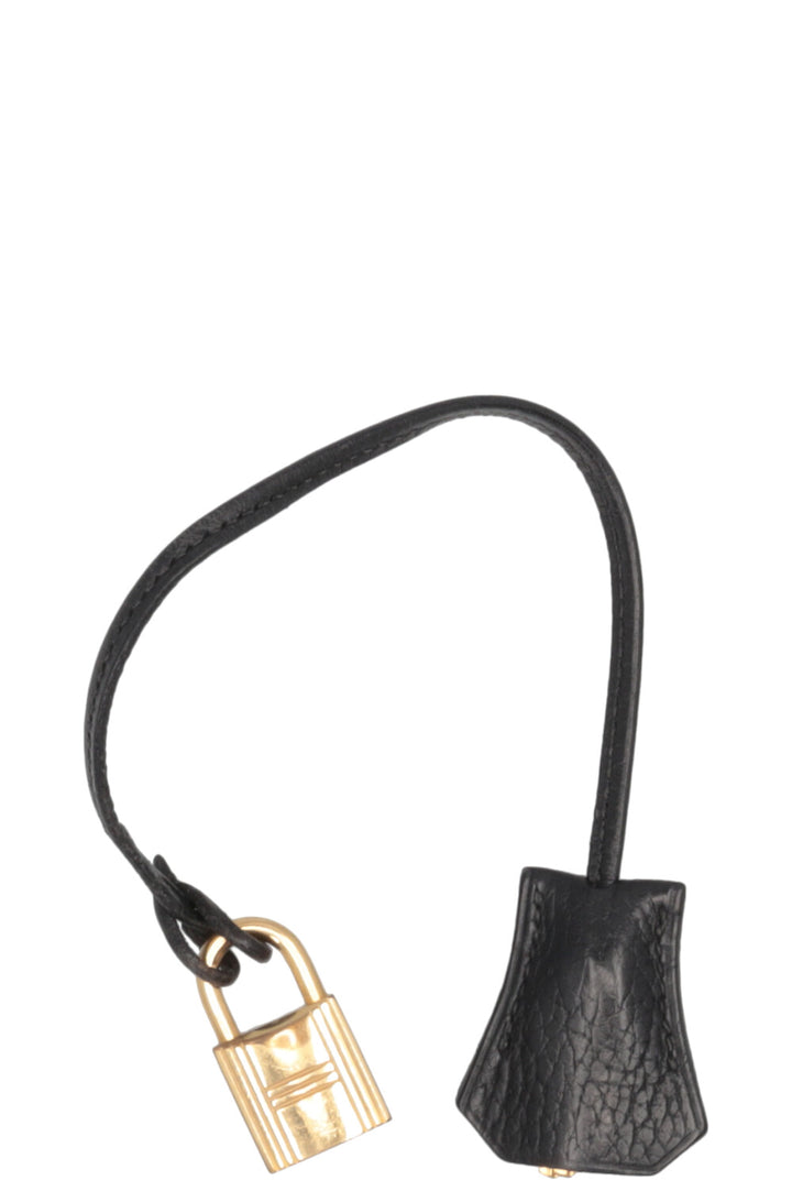HERMÈS Kelly 35 Retourne Clemence Black