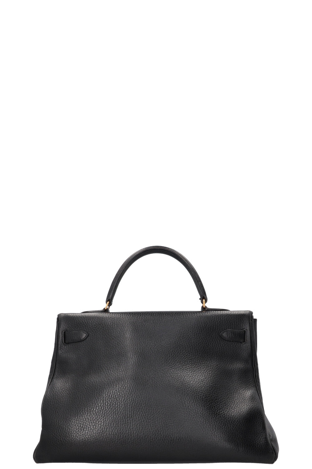 HERMÈS Kelly 35 Retourne Clemence Black