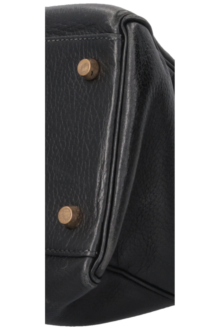 HERMÈS Kelly 35 Retourne Clemence Black