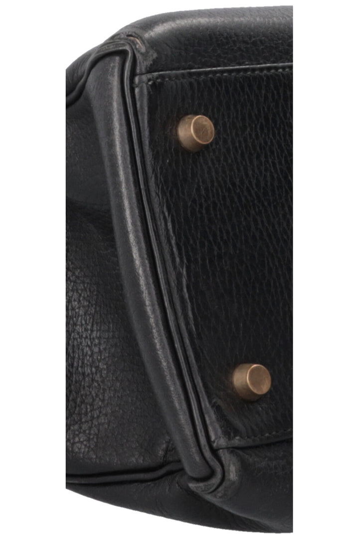 HERMÈS Kelly 35 Retourne Clemence Black
