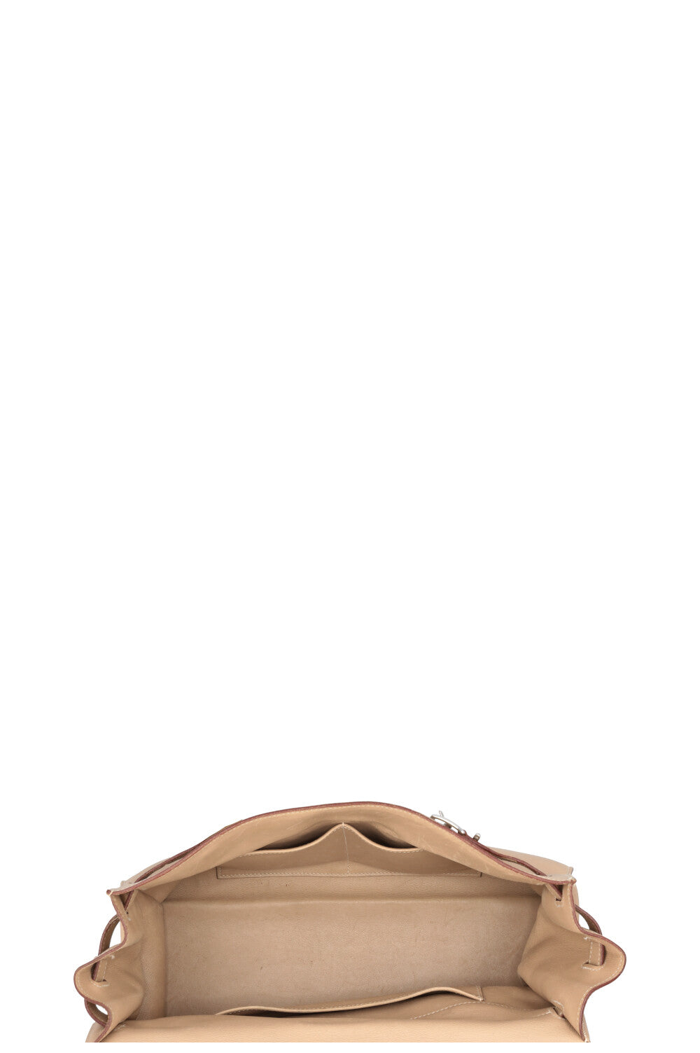 HERMÈS JPG Kelly Flat 35 Swift Beige