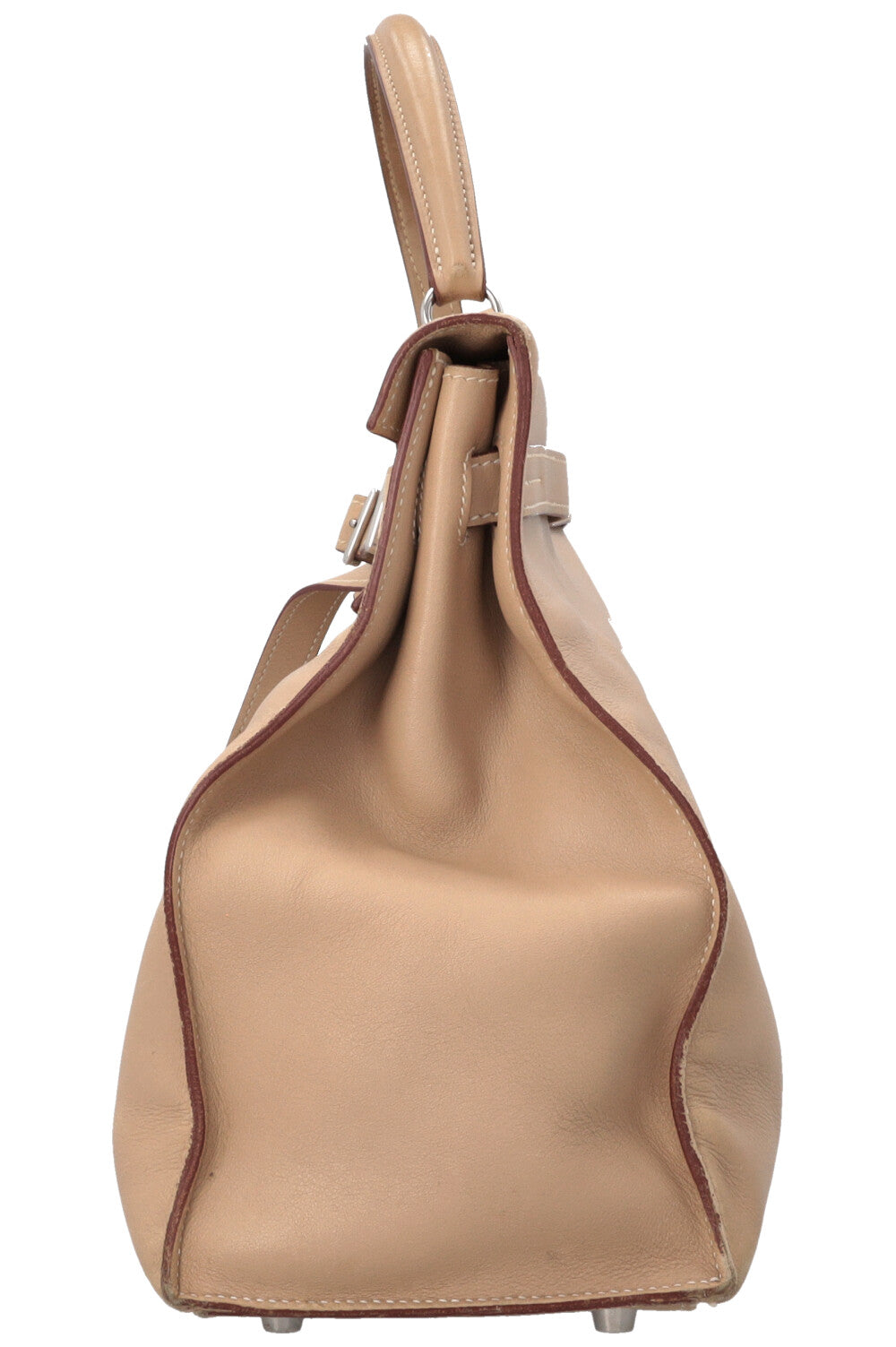 HERMÈS JPG Kelly Flat 35 Swift Beige