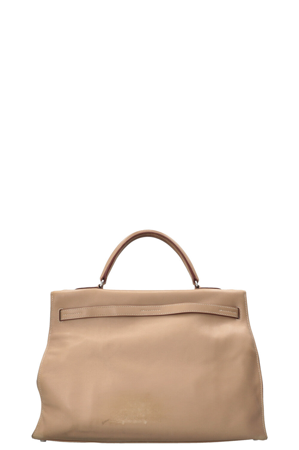 HERMÈS JPG Kelly Flat 35 Swift Beige