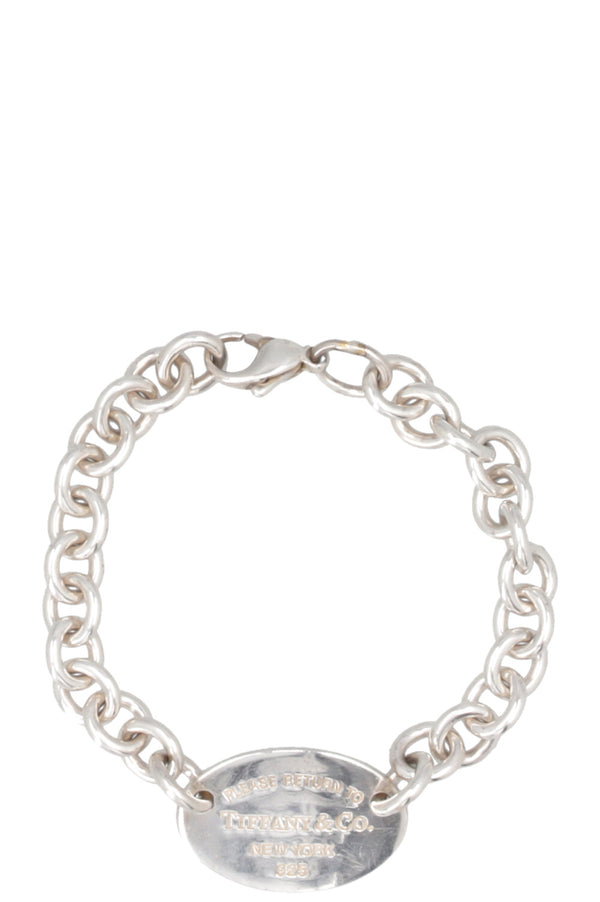 Tiffany&Co. Bracelet RTT Plaque Argent