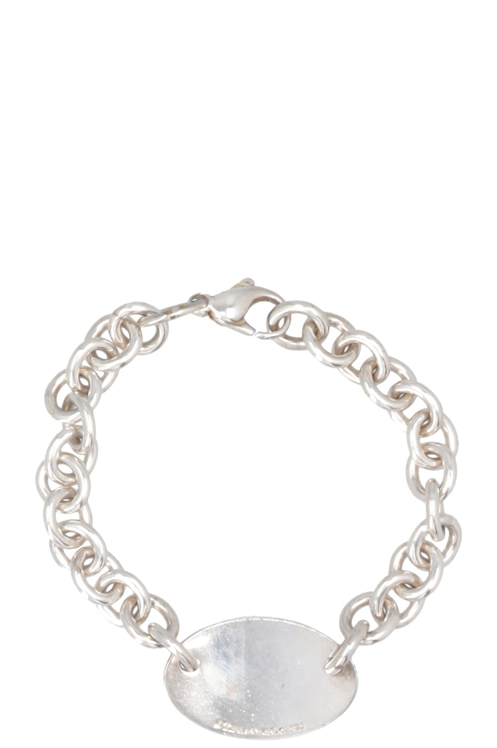 Tiffany&Co. RTT Plaque Bracelet Silver