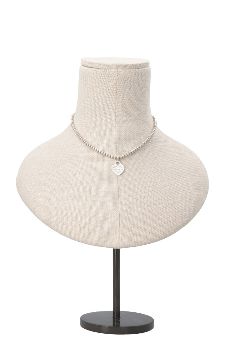 TIFFANY&Co. RTT Heart Necklace Silver