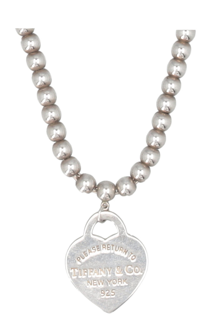 TIFFANY&Co. RTT Heart Necklace Silver