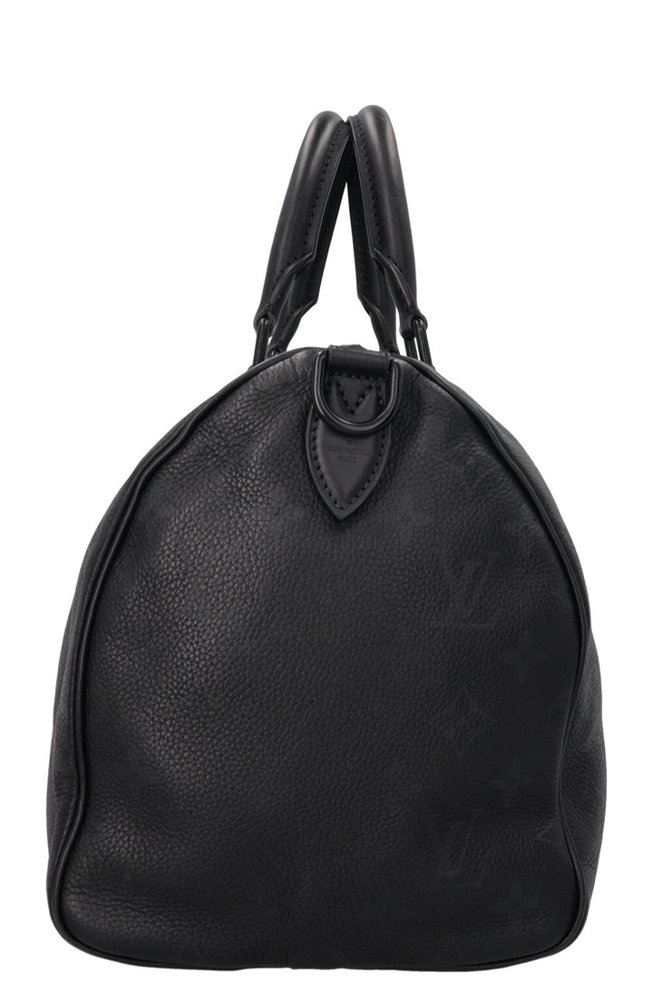 LOUIS VUITTON Speedy P9 Bandouliere 30 Leather Ultra Black