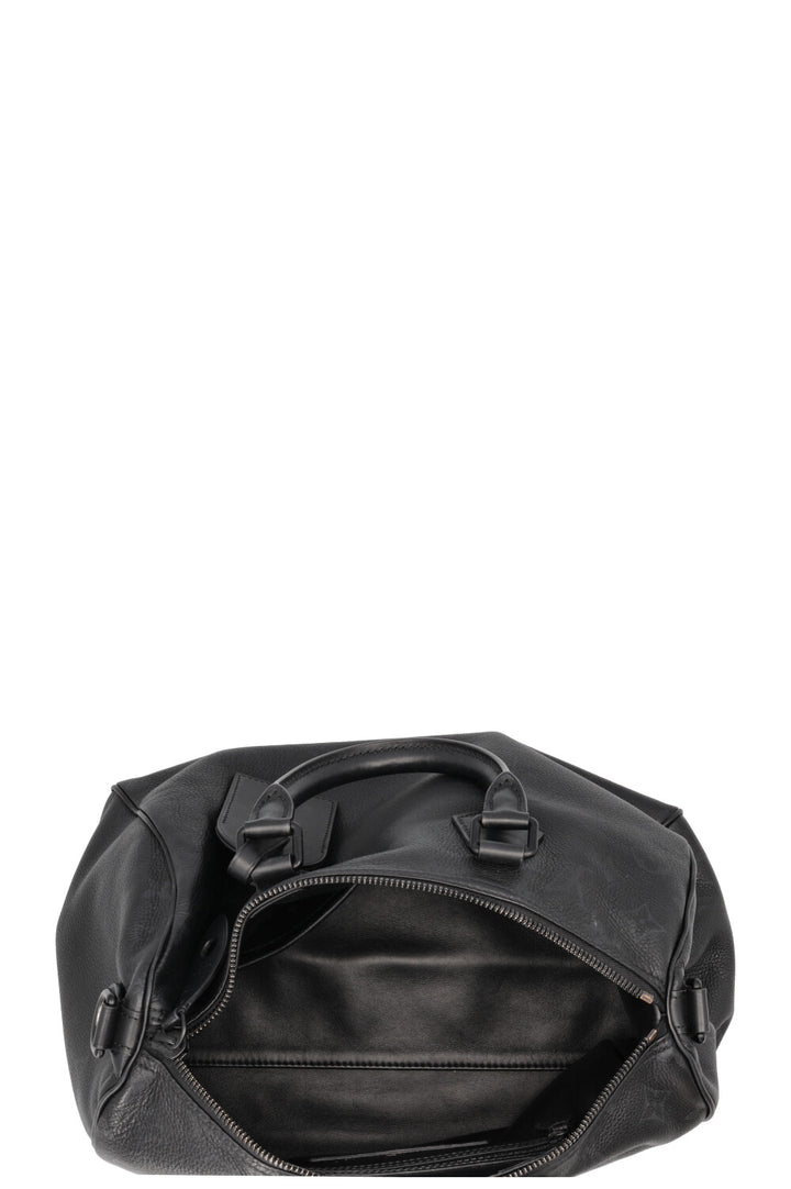 LOUIS VUITTON Speedy P9 Bandouliere 30 Leather Ultra Black
