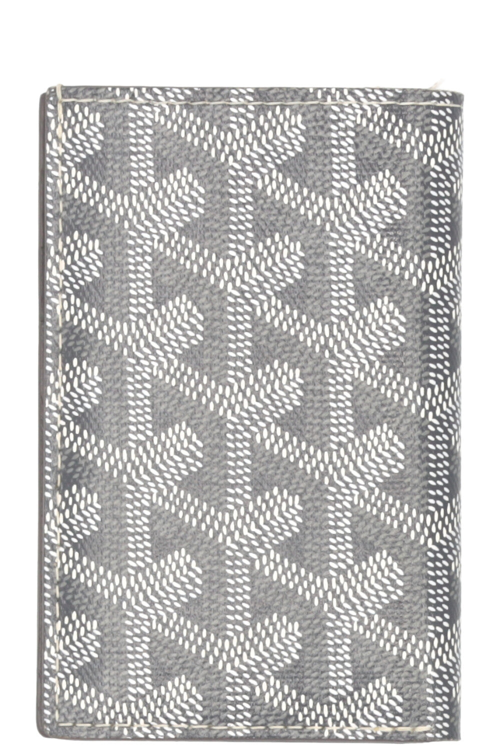 GOYARD Saint-Pierre Card Wallet Goyardine Grey