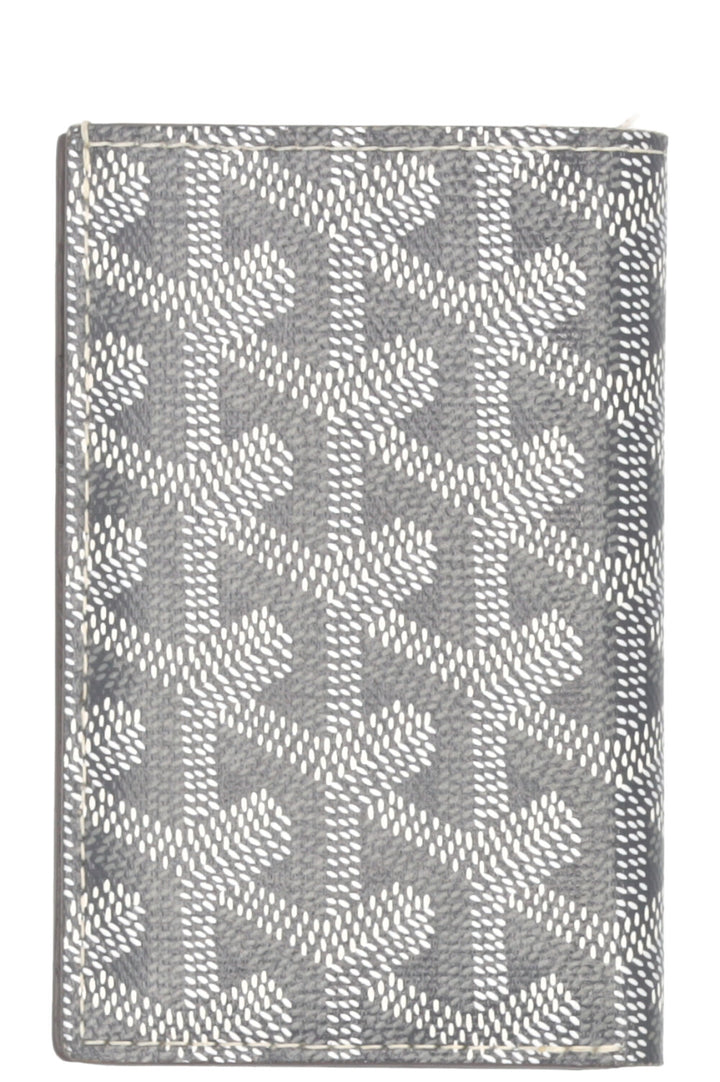 GOYARD Saint-Pierre Card Wallet Goyardine Grey