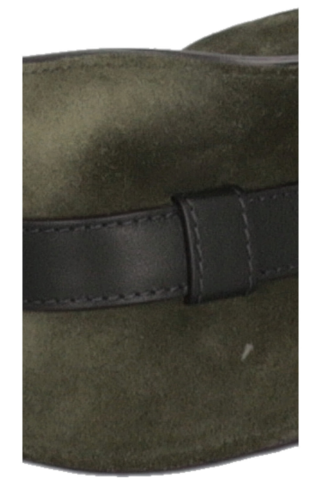 CHLOÉ Marcie Crossbody Bag Small Suede Green