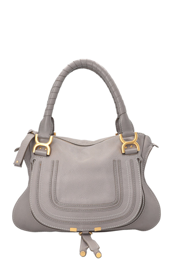 CHLOÉ Marcie Bag Small Double Carry Grey